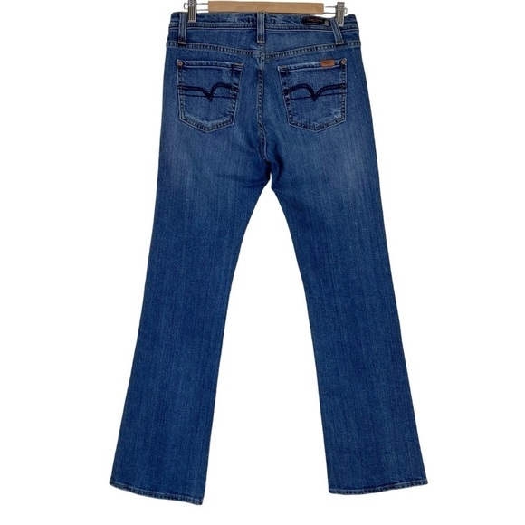 VERTIGO Paris Y2K Bootcut Bling Jeans Heavily Beaded Low Rise Stage Western - Picture 6 of 16